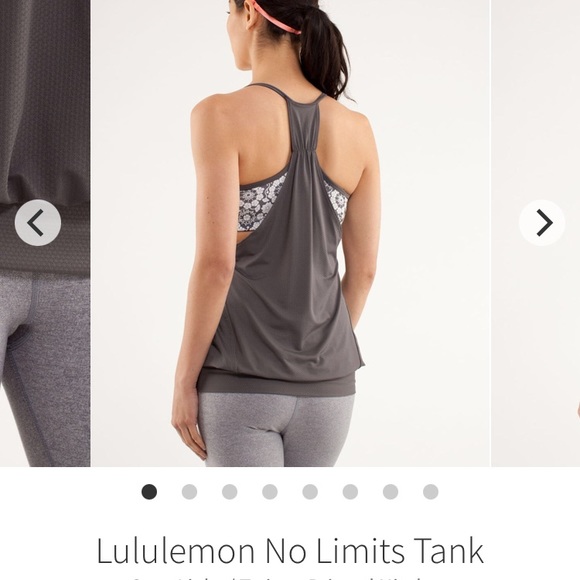 🍋Lululemon No Limits tank